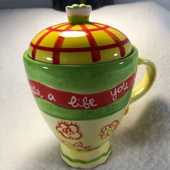 Kimberly Hodges cupcakes and cartwheels covered mug - Picture 2 of 8